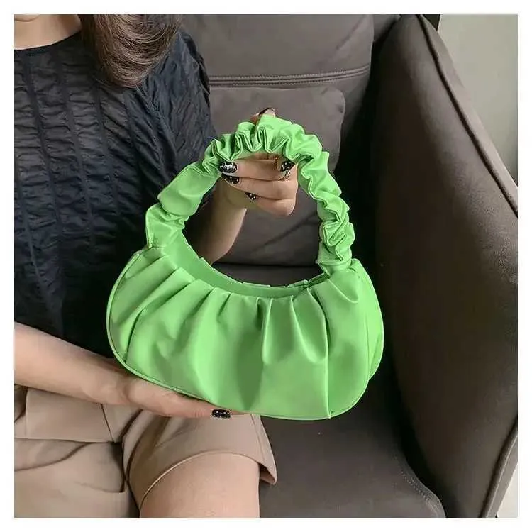 Nieuwe geplooide wolk met niche-ontwerp voor dames, modieuze Gerie-tas voor dames, veelzijdige handtas Y241123_voghion.com