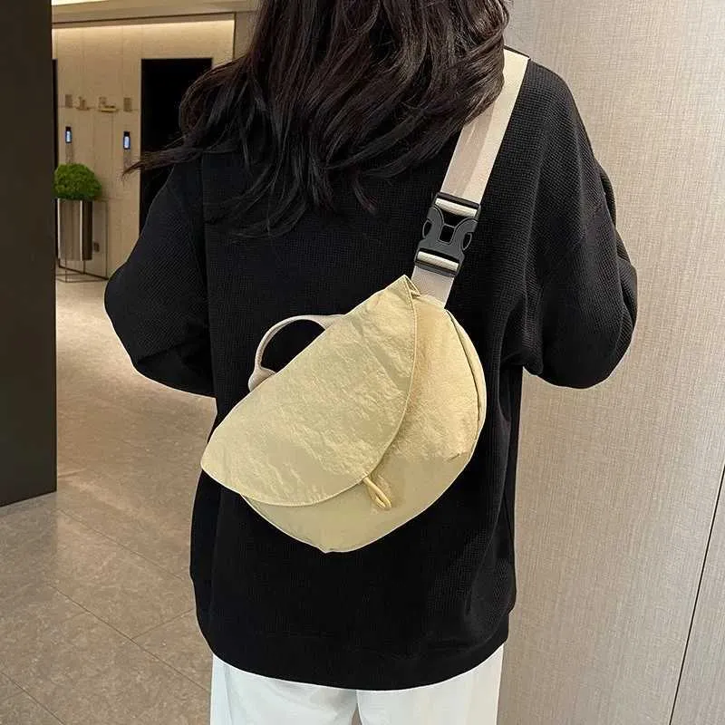 Borsa a tracolla elegante da donna borsa spalla e marsupio nylon_voghion.com