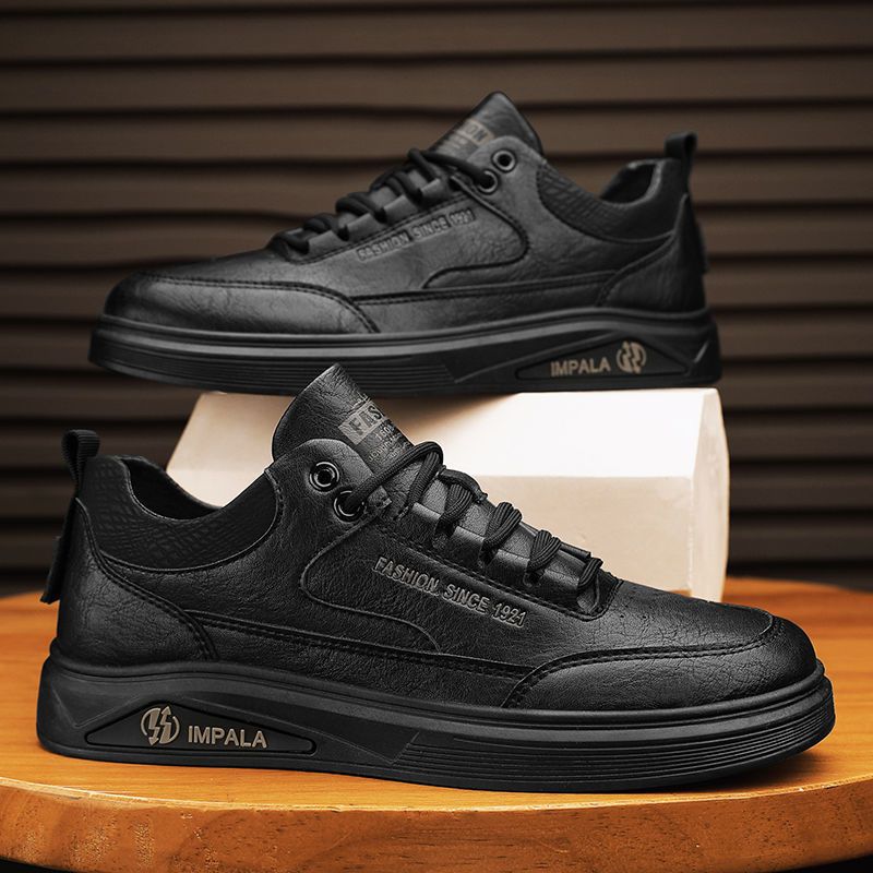 Nowe 2024 Black Knight Fashion Casual Trendy Uniwersalne Antypoślizgowe Oddychające Męskie Buty_voghion.com