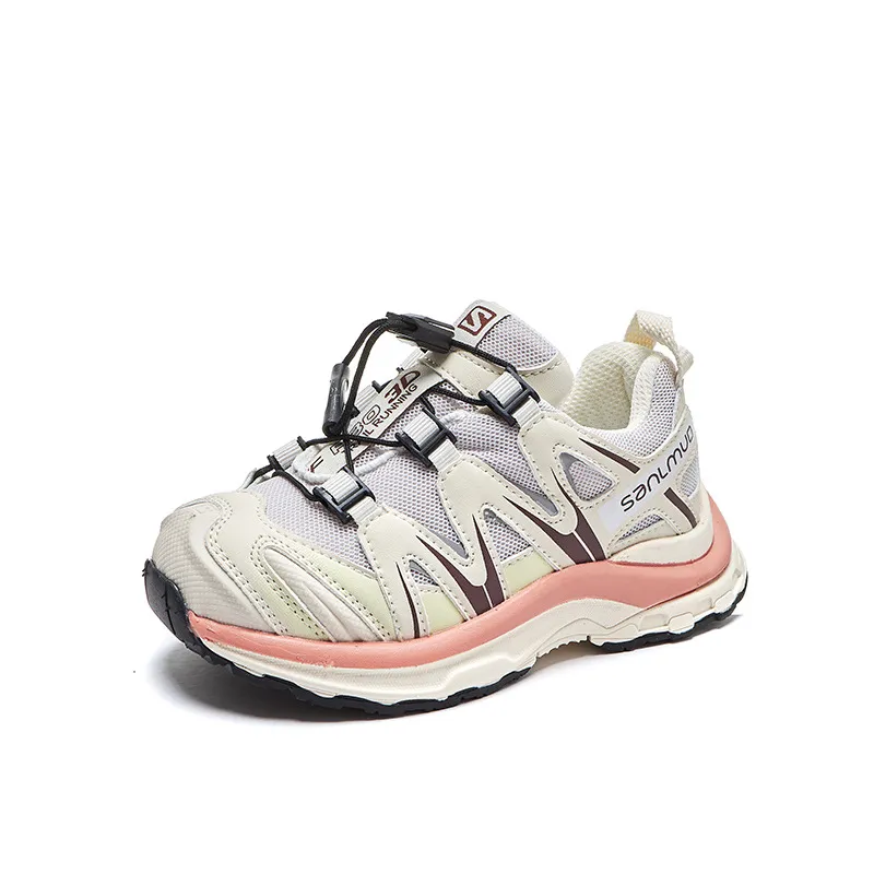 Childrens soft boys breathable non slip running girls fashionable and casual clumsy sports shoes 240627_voghion.com