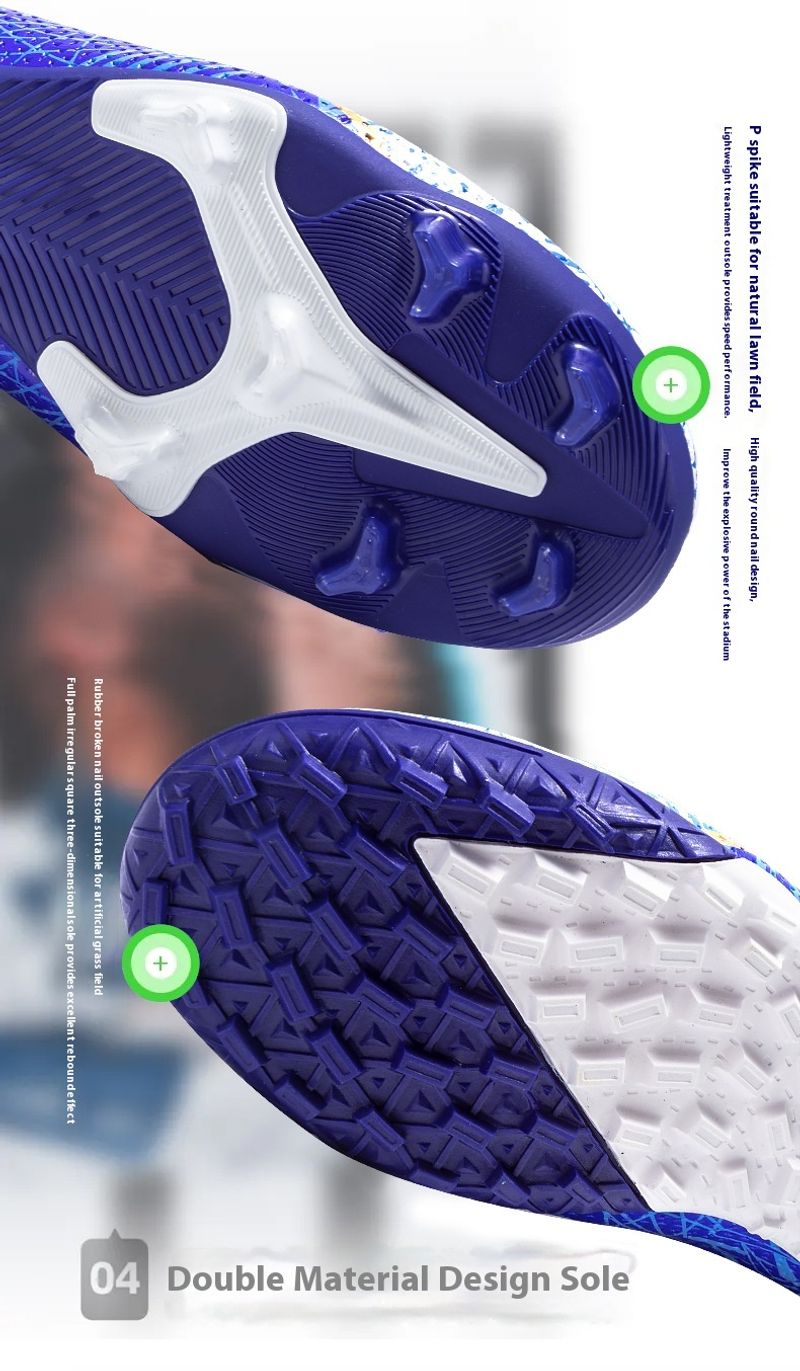 für Herren Herbst High Gang Long Broken Nail Student Kinder Jungen Berufstraining Fußballschuhe_voghion.com