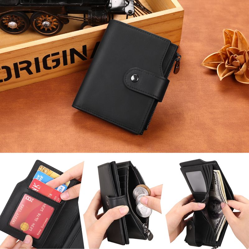 Brieftasche rindsleder rfid leder herren retro karte tasche männer_voghion.com