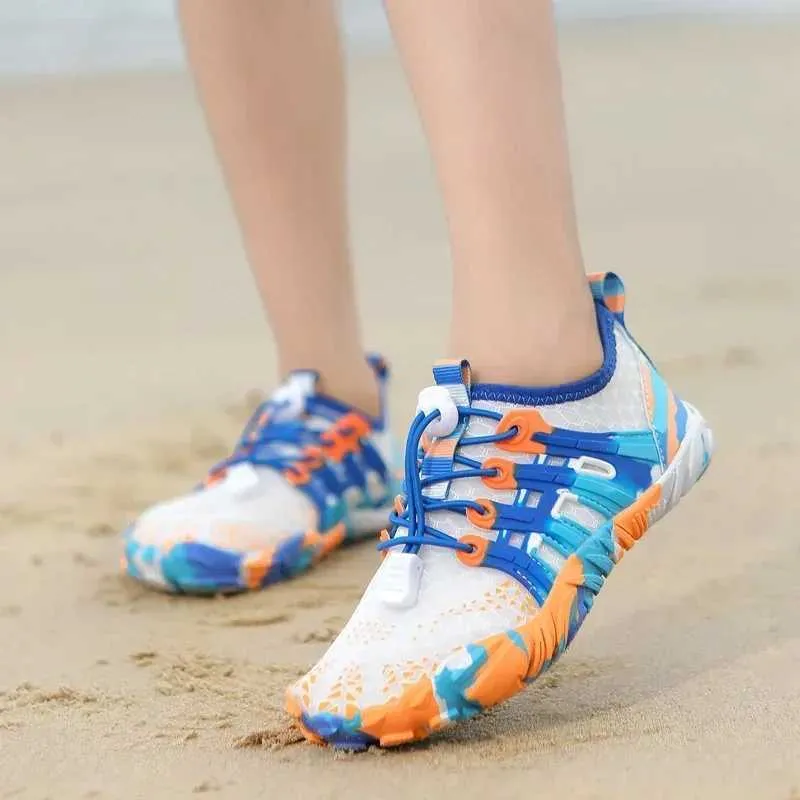 Vanmie Aqua Beach Barefoot for Kids Summer Water Sport Swimming Shoes Children Wading Sneakers W250207_voghion.com