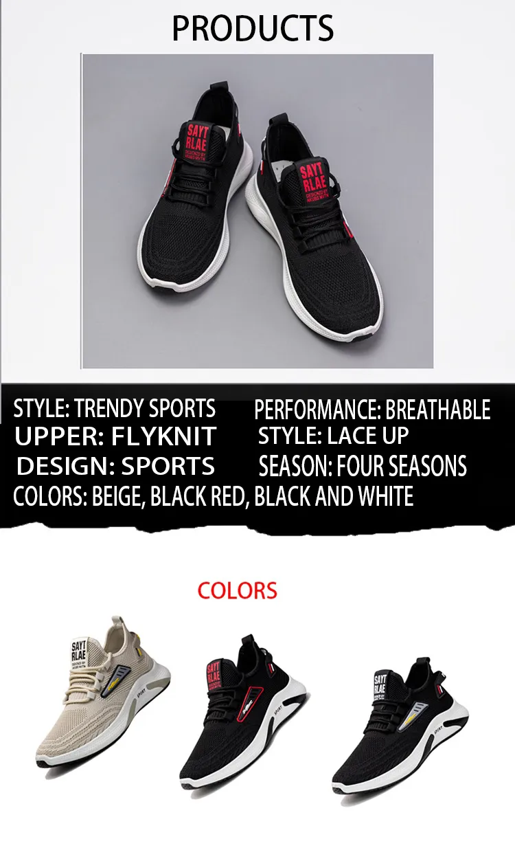 Yaz Trendi 2024 Nefes Alabilir Yeni ve Aşınmaya Dayanıklı Spor Moda Günlük Koşu Ayakkabıları Ücretsiz Kargo Lhshoe_voghion.com