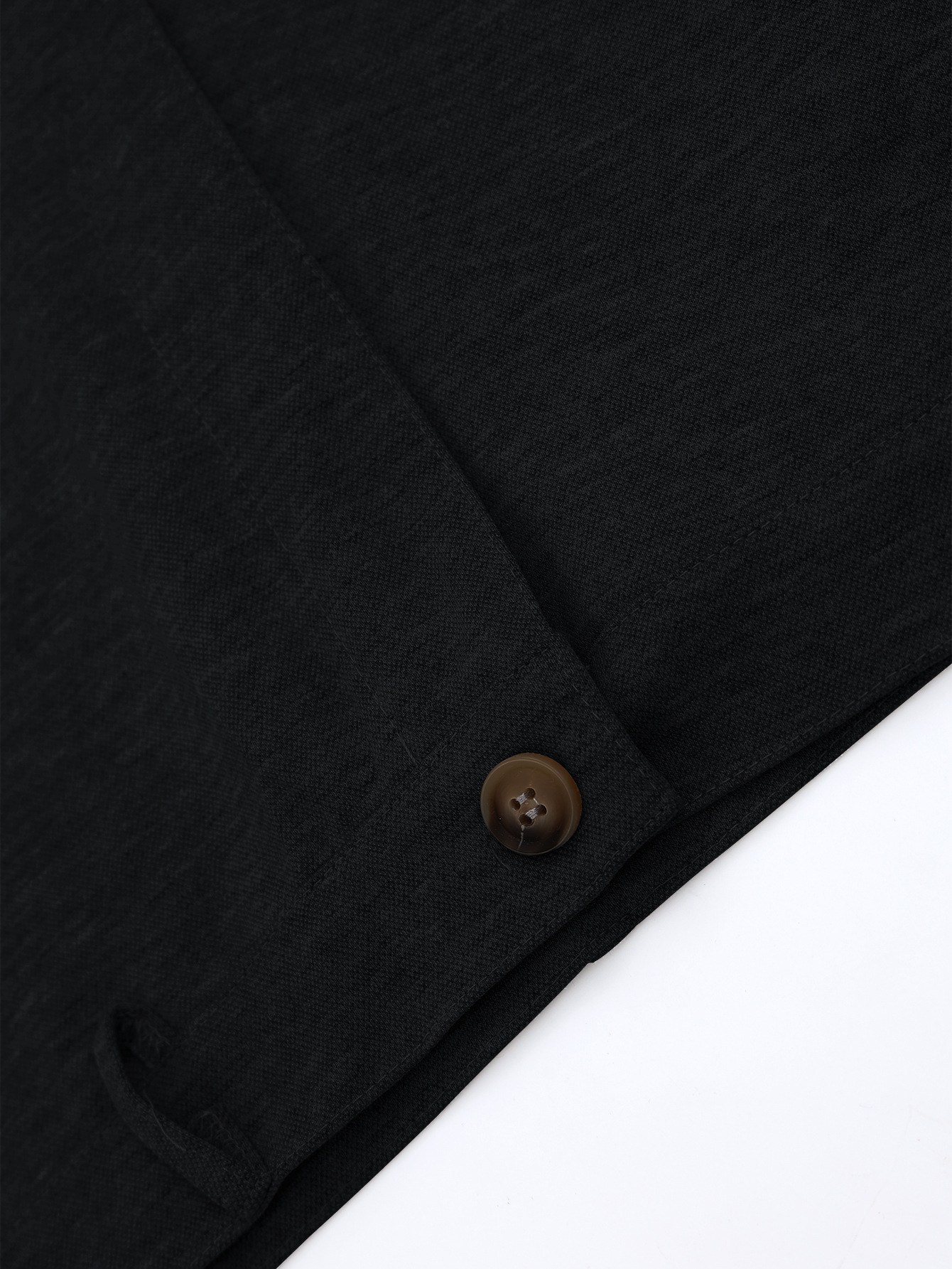 Vêtements pour hommes, haute élasticité, texture quatre saisons, boutons, petites jambes décontractées_voghion.com