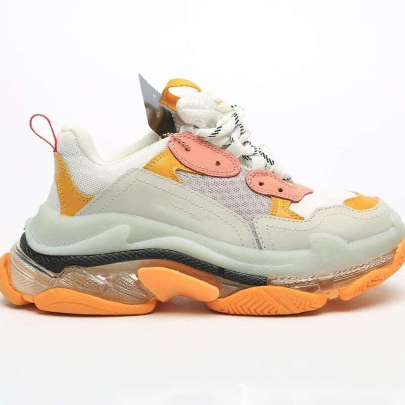 Platform Sneakers For Men Casual Shoes Paris Style White Shoes_voghion.com