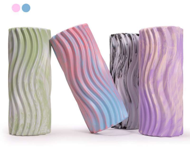 Necessario per yoga e fitness: albero in schiuma EVA Camouflage Mace, rullo cavo per il rilassamento muscolare_voghion.com