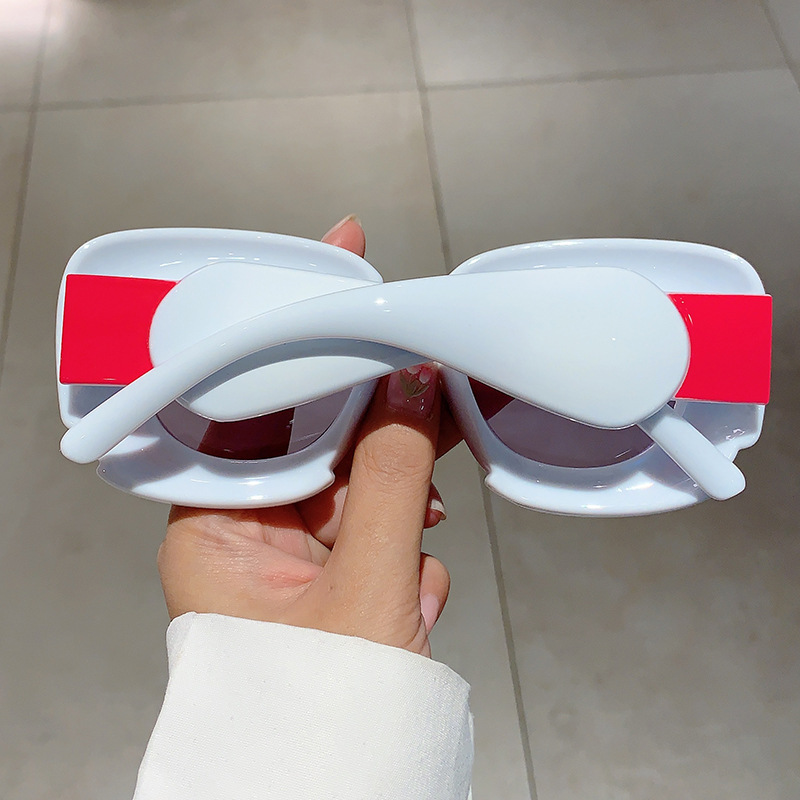 Stylish Y2k Hip-hop Sunglasses For Men Bubble Cloud Patchwork Design_voghion.com