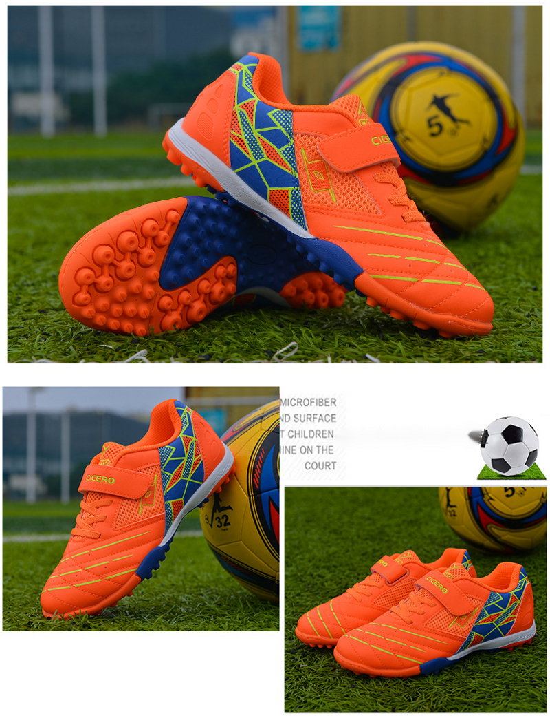 2024 Neue Schuhe: Große Kinder-Studententrainings-Fußballschuhe Jungen, Sportschuhe für Herren_voghion.com