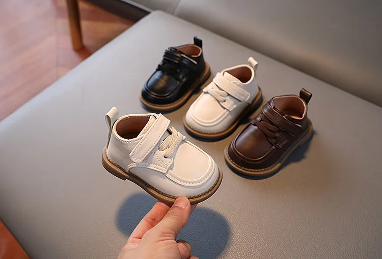 Baby Boy Spring Autumn Toddler Oxfords Infant Happysteps Newborn First Walkers Party Wedding Girl Soft PU Leather Shoes_desvips.com