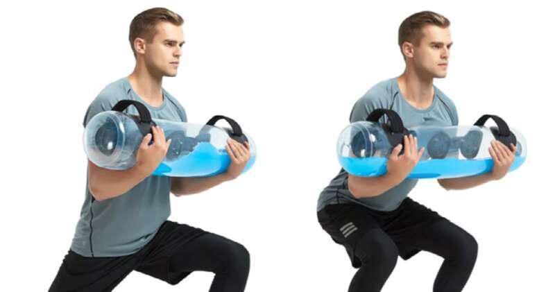 You Can Efficiently Shape At Home! Transparent Training Water Bag, Making Fitness As Easy As Playing Games_voghion.com