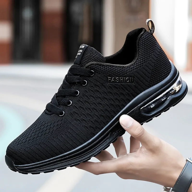 Yeni Spor Rahat Koşu Tide Spring Nefes Alabilen Plaka Ayakkabılar_voghion.com