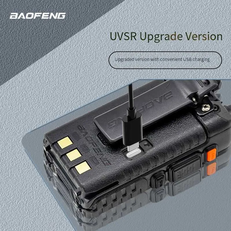 Lepsza jakość Baofeng UV-5R Ulepszony krótkofalówka - wysokiej mocy, bezprzewodowy radiotelefon FM o dużym zasięgu do zastosowań komercyjnych i cywilnych_voghion.com