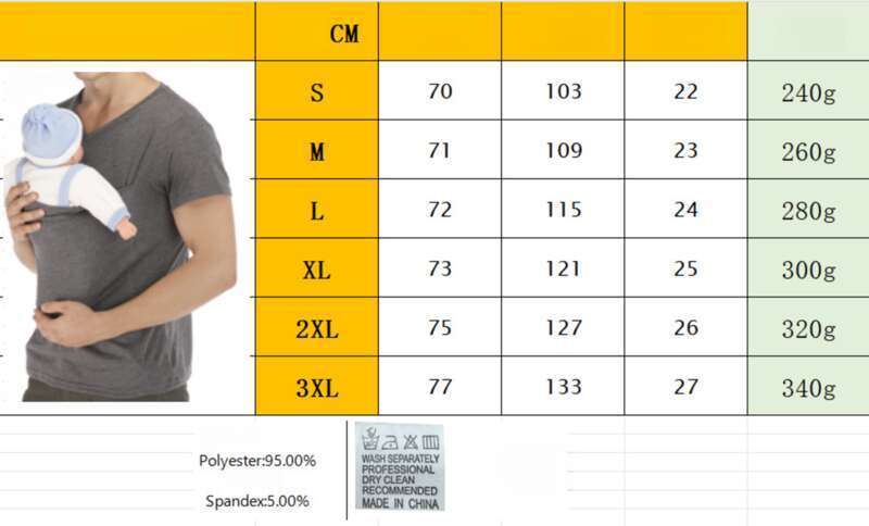 Wholesale High Quality Kangaroo Dad Kangaroo Mom New Multi-functional Clothes Soothing Shirt T-shirt Undershirt_voghion.com