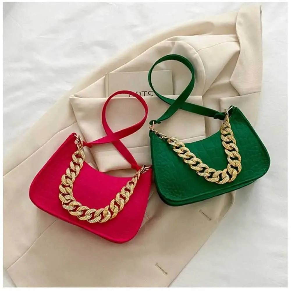 borsa a tracolla in metallo con catena estiva da ufficio, elegante, da donna, alla moda, nuova Y241123_voghion.com