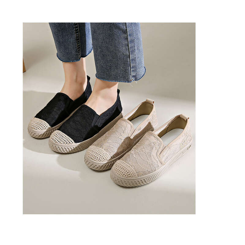 Fisherman's Cloth Jacquard Hollow Single Schoenen_voghion.com