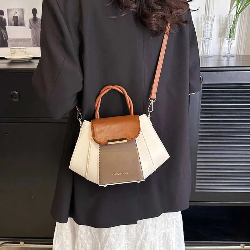 High Quality Soft Leather Handbag Women Purses Female Designer Patchwork Ladies Shoulder Crossbody Bag Sac A Main_voghion.com