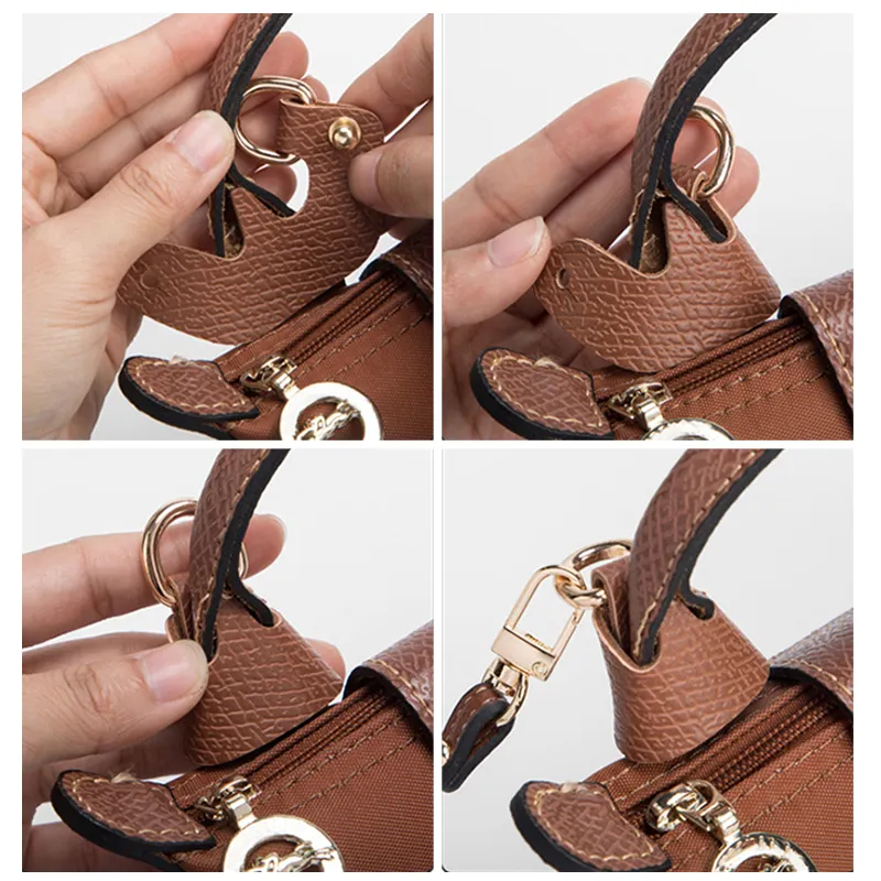 Neuer Transformationsgurt für Taschen, stanzfrei, lange Umhängegurte aus echtem Leder, Taschenteil-Zubehör_voghion.com