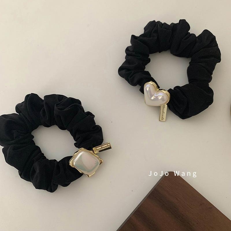 Fermaglio per capelli con perle da donna cerchietto elegante versatile_voghion.com