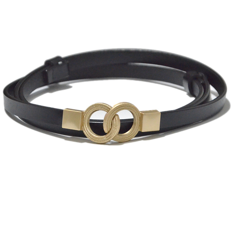 Versatile Women's Leather Belt For Dresses And Sweaters Stylish_voghion.com