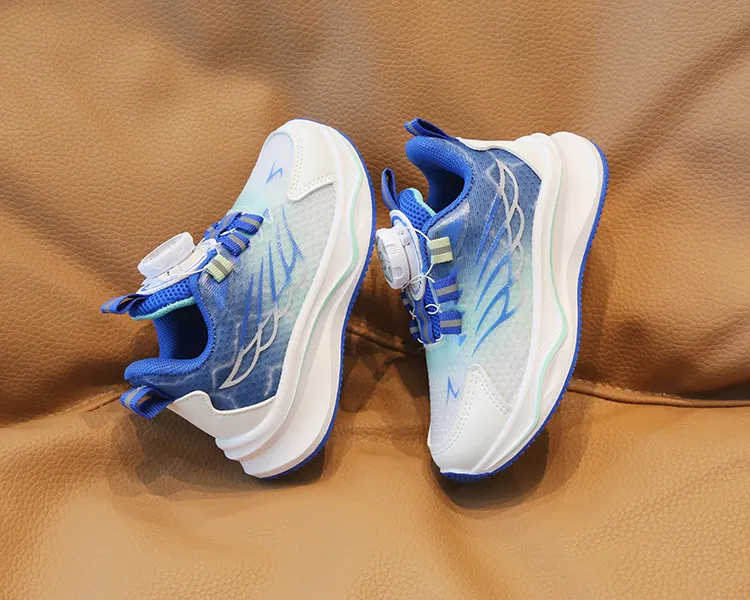 Kleinkind Sport Frühjahr Neue Junge Basketball Rotierenden Schnalle Kinder Cutefeet Mode Mädchen Licht Lauf Trainer Schuhe Größen 21_voghion.com