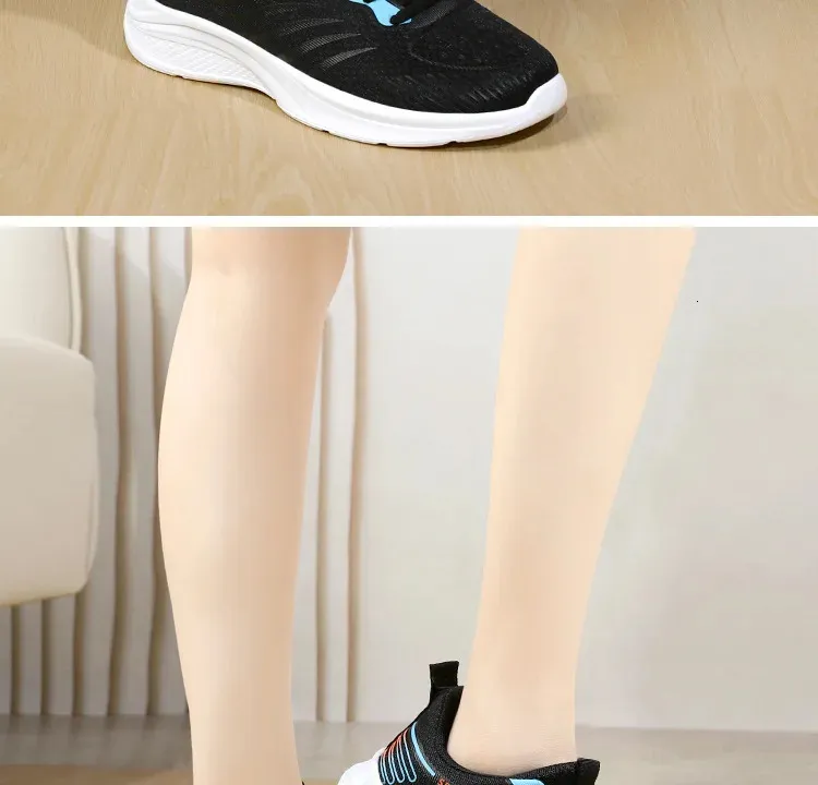 Chaussures de sport d'extérieur légères et polyvalentes, respirantes et confortables, en maille, décontractées et souples_voghion.com
