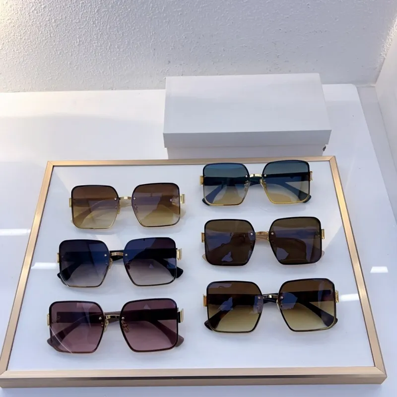 Sunglasses 143-Large Frame Aviation Men's And Women's Brand Design Alloy Pilot Polarized UV400_voghion.com