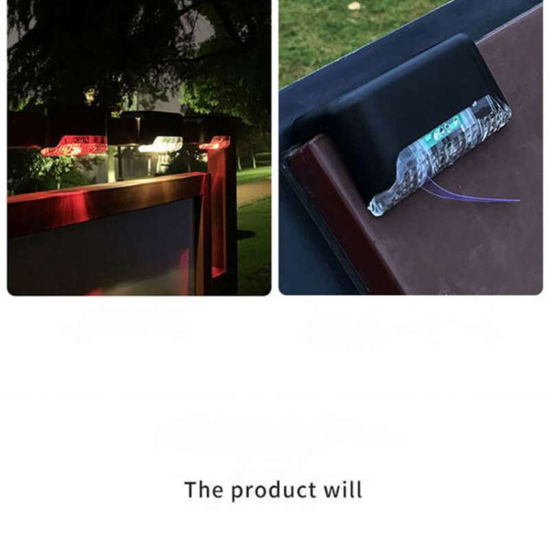Luces solares decorativas para exteriores, para escaleras, patios, jardines, barandillas de pared y escalones._voghion.com