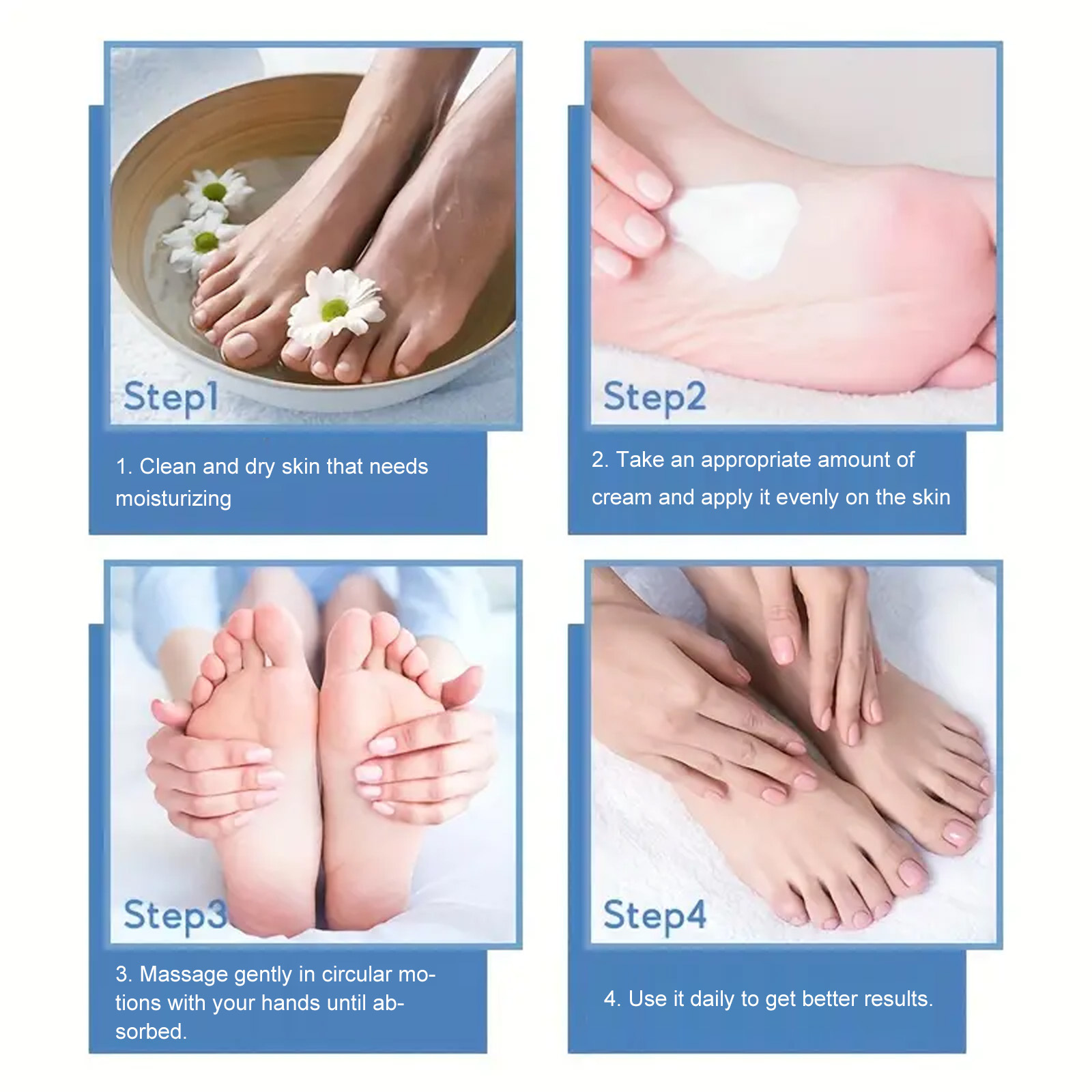 Anti Secchezza Crema Per I Piedi Urea Crepa Tallone Calli Rimozione Della Pelle Morta Lenitiva Screpolature Riparazione Idratante Idratazione Mano Piedi Cura_voghion.com