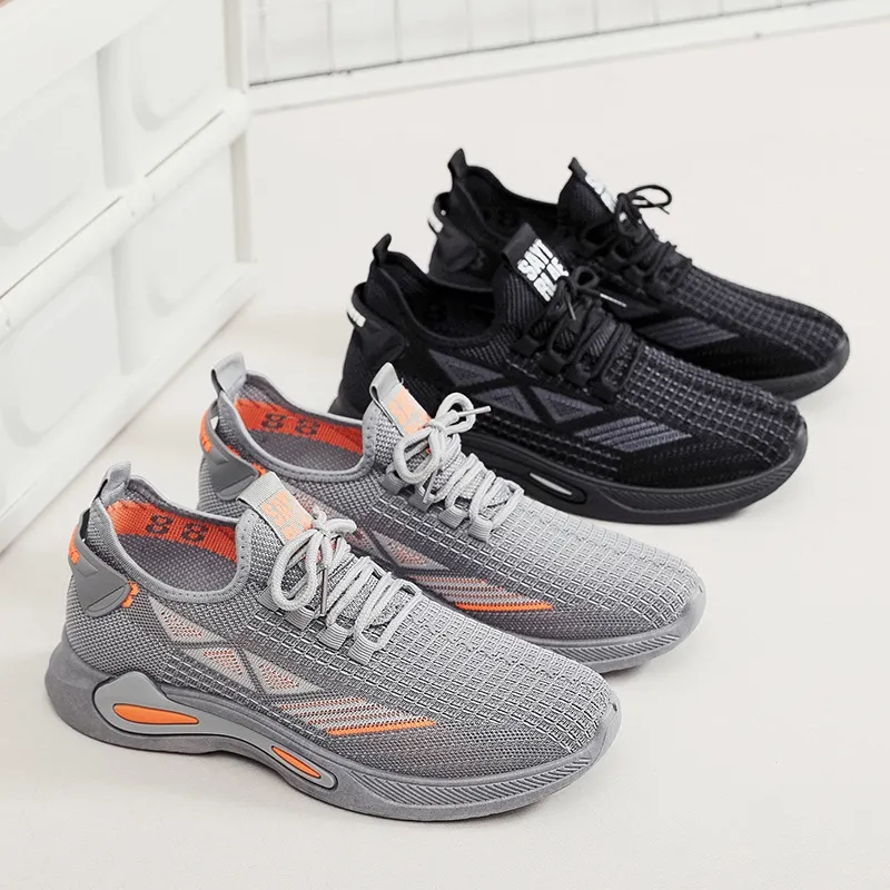 exclusive Sports New Mesh Student Breathable Fashion Trend Casual Soft Sole Running Shoes Free Shipping Lhshoe_voghion.com