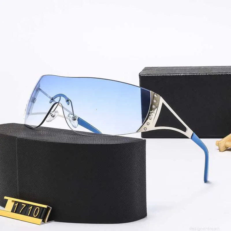 Designer Future technology frameless diamond studded sports mirror sunglasses JY3D_voghion.com