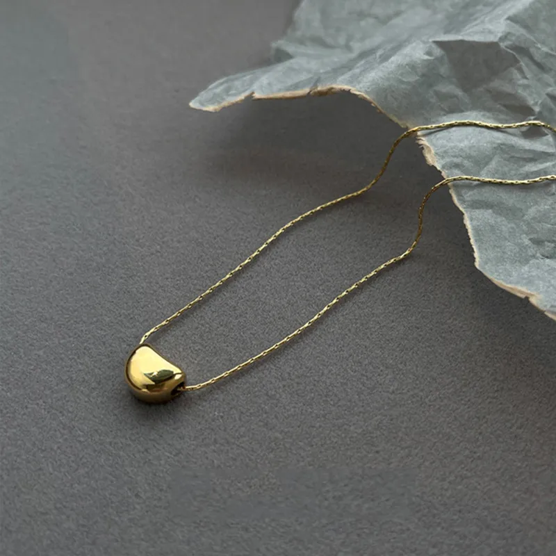 Minimalistische Halskette Mit Anhänger Für Damen Romantisch_voghion.com