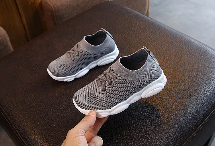 Kids Anti-slip Soft Rubber Bottom Baby Sneaker Casual Flat Sneakers Littlesprouts Children Kid Girls Boys Running Sports_voghion.com