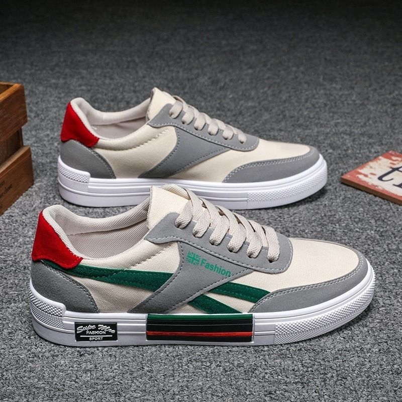 Canvas 2024 New Spring Men's Low-top Sports Trendy All-match Board Casual Shoes Men_voghion.com