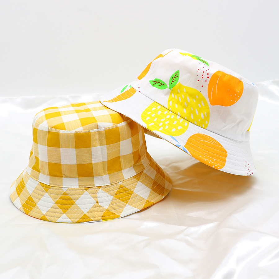 Chapeau de pêcheur double face pour enfants, protection solaire fine, pare-soleil pour bébé, joli chapeau de soleil, version coréenne, été, garçons et filles, marée_voghion.com