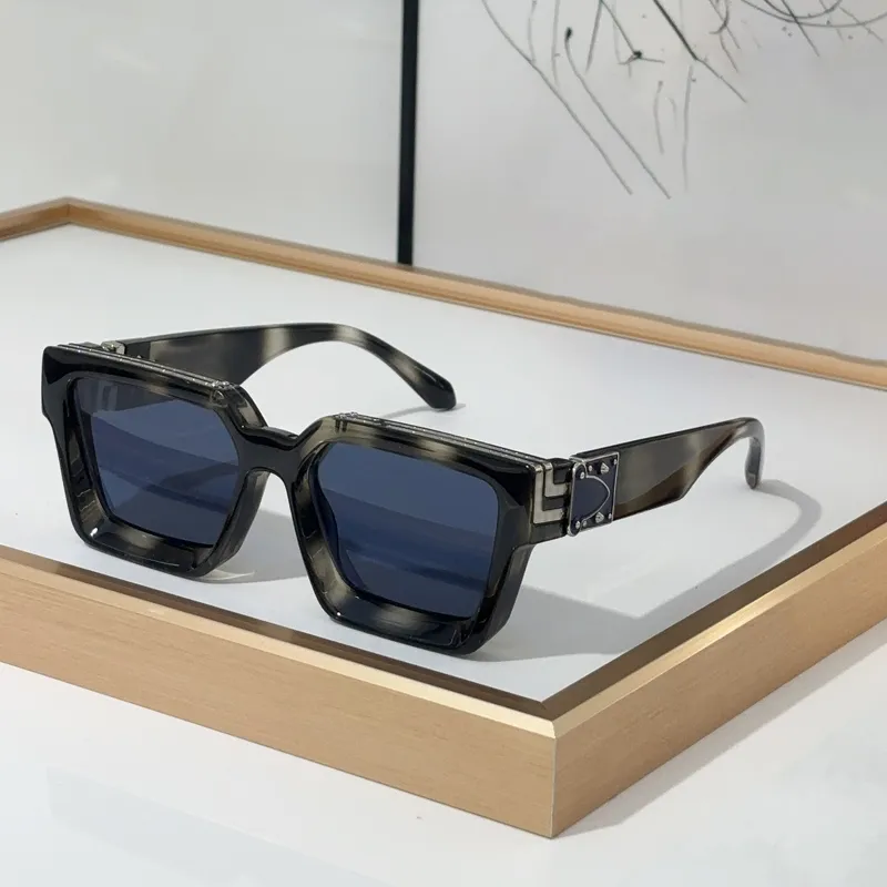 Millonario gafas de sol gafas de sol mujeres M96006WN Hardware pulido artesanía moda brillante oro anti-ultravioleta placa retro_voghion.com