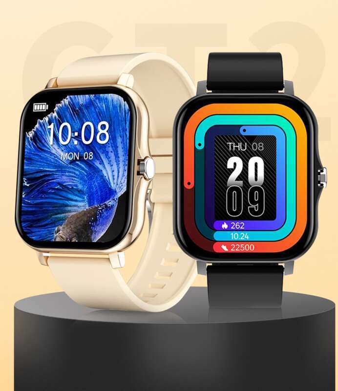 God sportspartner! Smartklokke med berøringsskjerm, utmerket vanntetthet, presis pulsmåling og sømløs Bluetooth-kommunikasjon_voghion.com