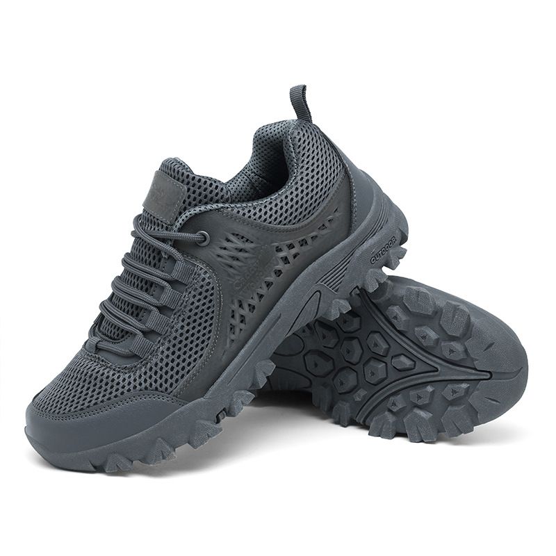 Extra große Größe rutschfeste Wüste Outdoor Wandern Freizeitschuhe Militärstiefel Funktionsschuhe_voghion.com