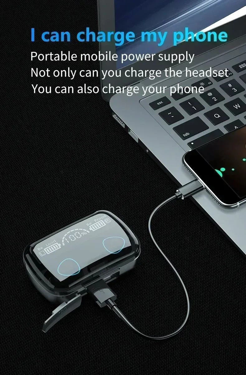 Wireless Bluetooth Headphones With Microphone And Noise Cancelling_voghion.com