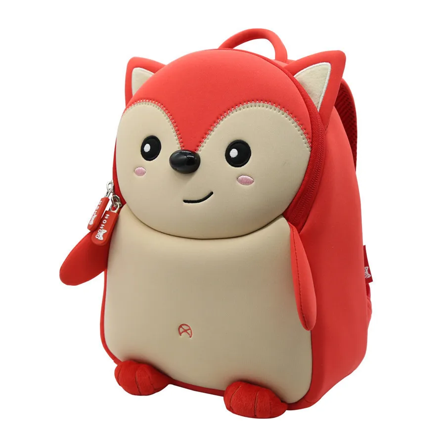 NOHOO Toddler Children School Bag Boys Kids Waterproof Backpack Kindergarten Girls 3D Cartoon Shape Mochila for 2-7_voghion.com