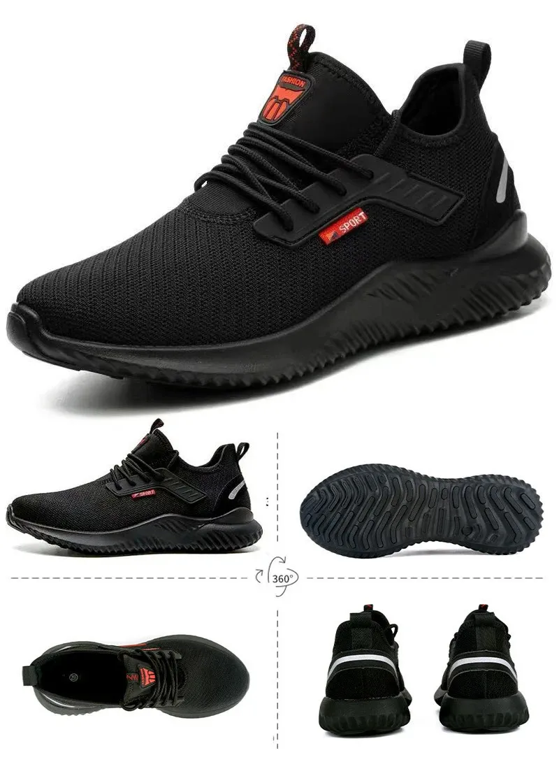 Chaussures de sécurité robustes embout acier camouflage militaire_voghion.com