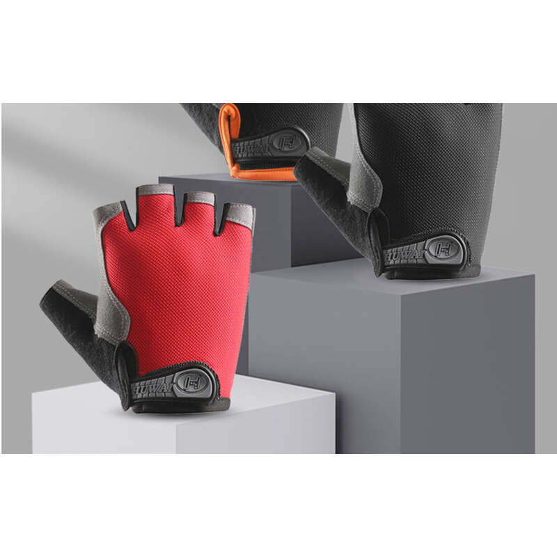 Half Men's Outdoor Fitness And Sports, Thin Breathable, Non Slip, Wear-resistant, Mountaineering, Rock Climbing, Exposed_voghion.com