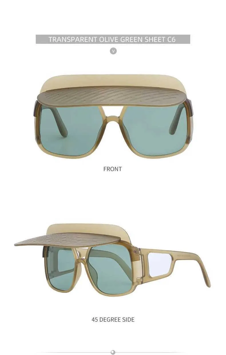New Arrival Polarized Sunglasses Multifunctional Anti Sunburn Glasses With Sun Visor For Men Women Outdoor Camping_voghion.com