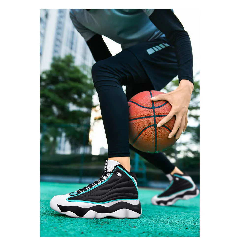 Pantofi de baschet originali pentru bărbați, pentru sală, rezistenți și antiderapanți, confortabili și antiderapanți, cu..._voghion.com