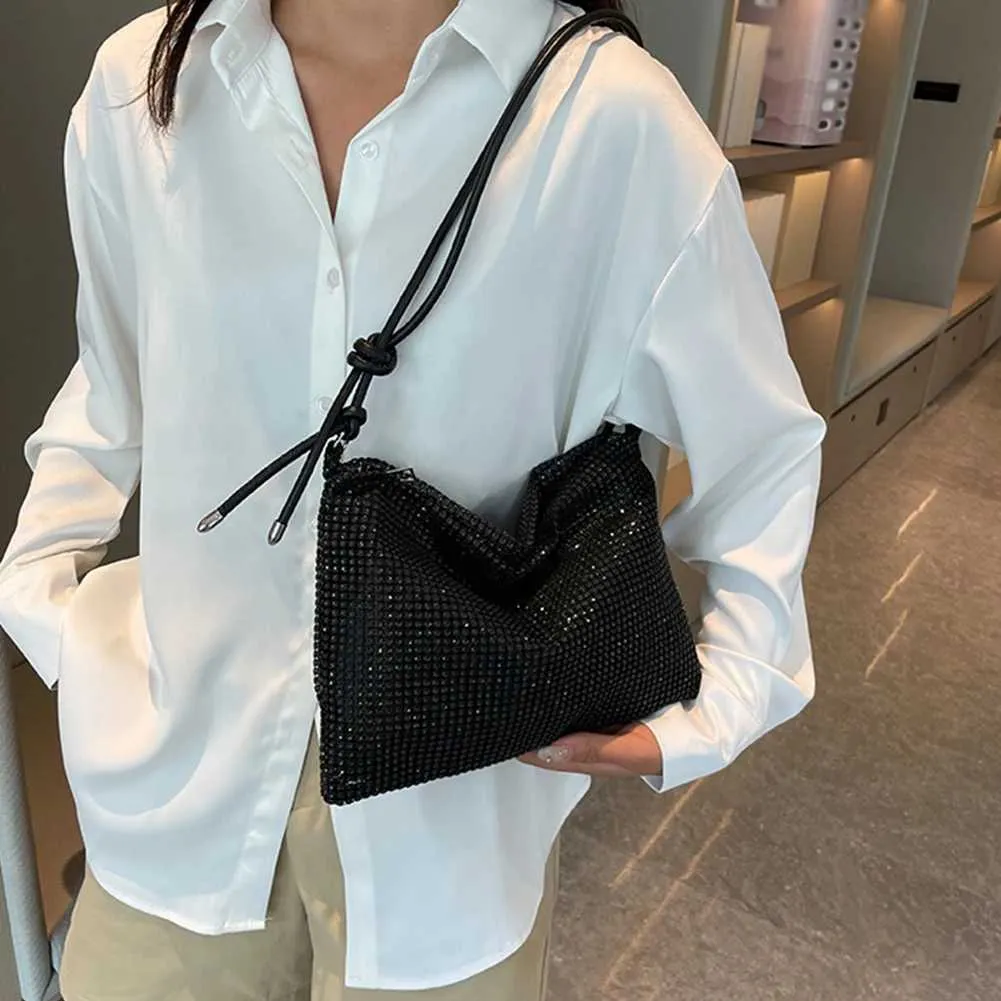 Pochette de soirée tendance Rhie pour femme, sac à main pour dîner, mariage, portefeuille, élégant, sac à bandoulière, sous-vêtements, Y241019_voghion.com