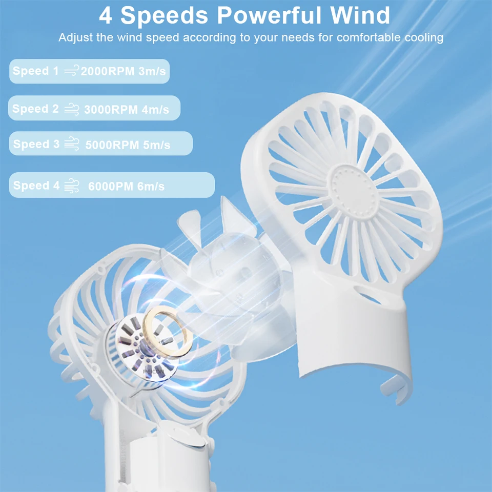 Ventilateur brumisateur portable rechargeable par usb_voghion.com