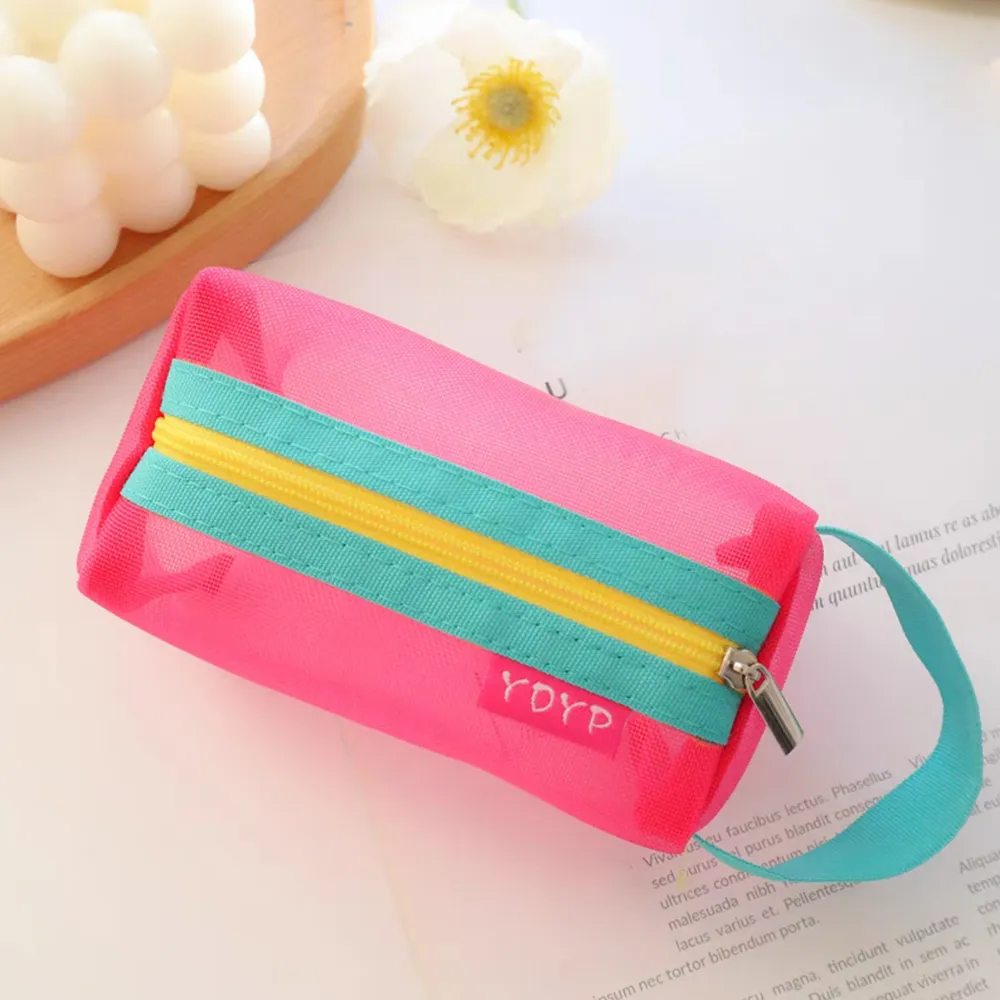 Borse cosmetiche trasparenti in rete, piccole, grandi, trasparenti, colorate, organizer da viaggio portatile per articoli da toeletta, per riporre il rossetto_voghion.com