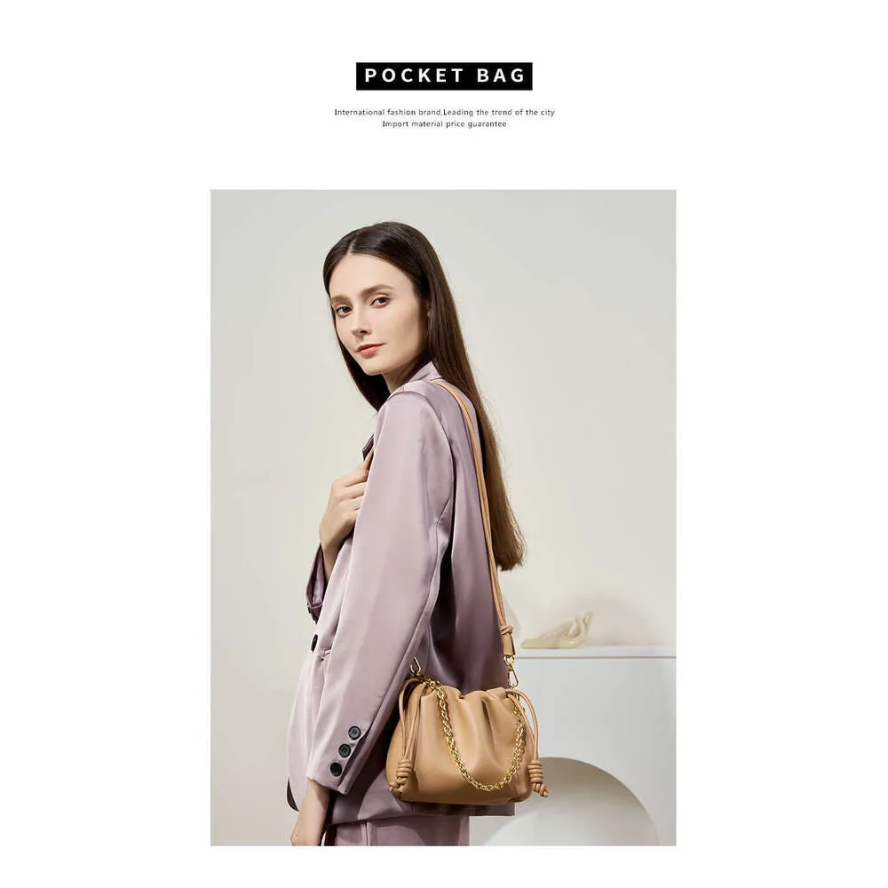 Sac à main tendance en cuir véritable souple pour femme, grande capacité, design pliable en nuage_voghion.com