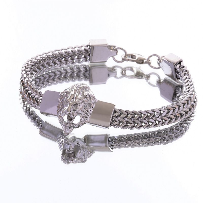 Herren Hip Hop Armband 4*8mm Edelstahl Kette Schmuck_voghion.com