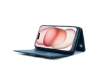 Für 15 Case SupRShield Pro Luxus-Geldbörsen-Leder-Flip-Magnetständer-Case-Cover (Marineblau)_voghion.com